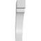 Ekena Millwork 6-in. W x 28-in. D x 32-in. H Merced Architectural Grade PVC Knee Brace BRCP06X28X32MRC - alternate 4